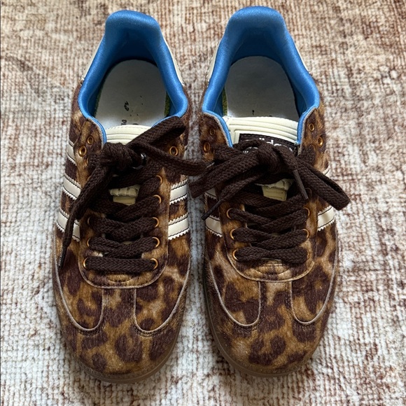 Adidas x Wales Bonner Samba Pony Leopard Print size 8 - Picture 2 of 10